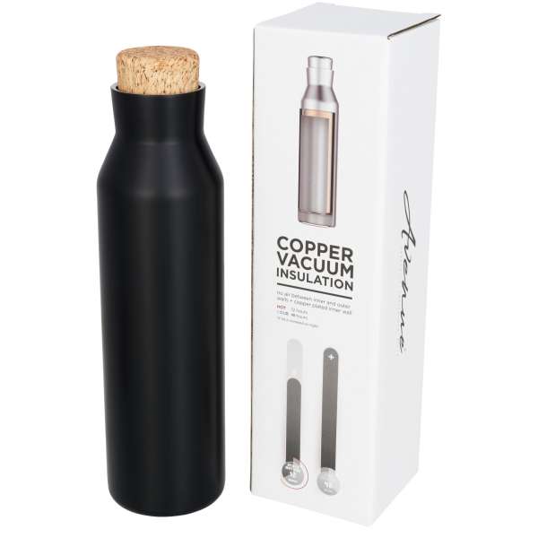 Bottiglia termica Norse con isolamento sottovuoto in rame da 590 ml - cod. P100535