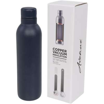 Borraccia sportiva termica Thor con isolamento sottovuoto in rame da 510 ml - cod. P100549