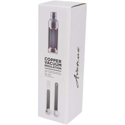 Borraccia sportiva termica Thor con isolamento sottovuoto in rame da 510 ml - cod. P100549