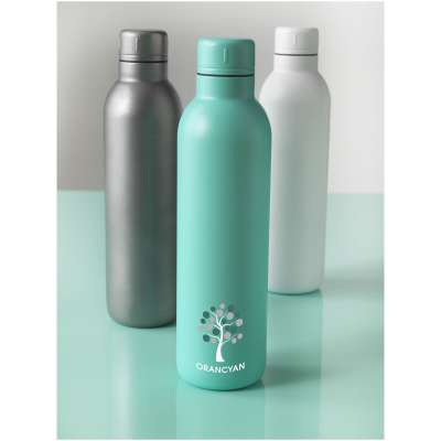 Borraccia sportiva termica Thor con isolamento sottovuoto in rame da 510 ml - cod. P100549