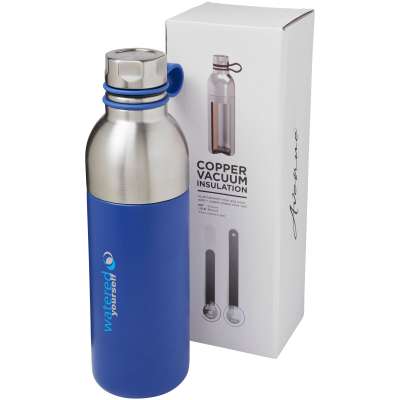 Borraccia termica Koln con isolamento sottovuoto in rame da 590 ml - cod. P100588