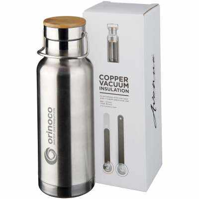 Borraccia sportiva Thor con isolamento sottovuoto in rame da 480 ml - cod. P100594