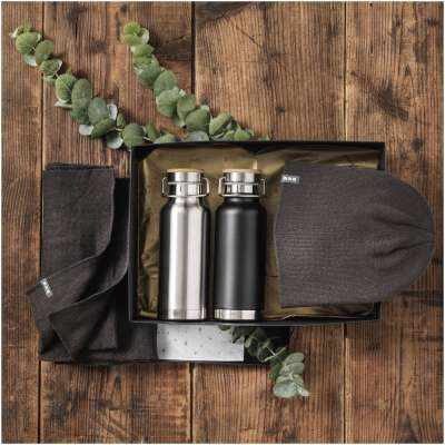 Borraccia sportiva Thor con isolamento sottovuoto in rame da 480 ml - cod. P100594