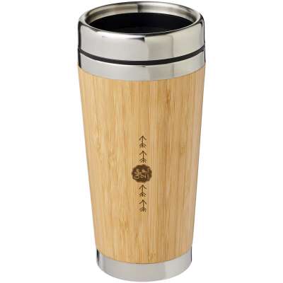 Bicchiere Bambus da 450 ml con esterno in bambù - cod. P100636