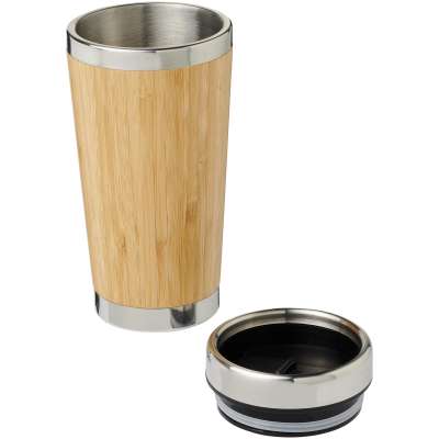Bicchiere Bambus da 450 ml con esterno in bambù - cod. P100636
