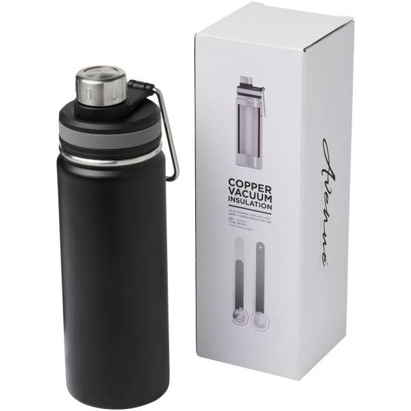 Borraccia sportiva Gessi con isolamento sottovuoto in rame da 590 ml - cod. P100644