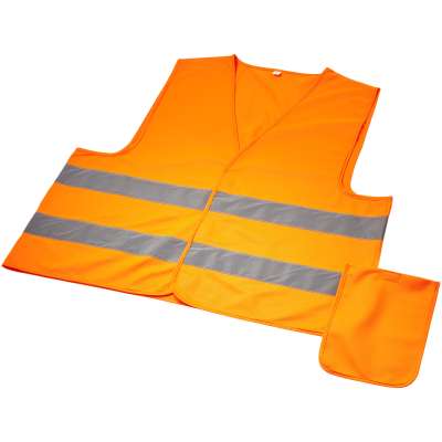 Gilet di sicurezza Watch-out in custodia per uso professionale - cod. P104010