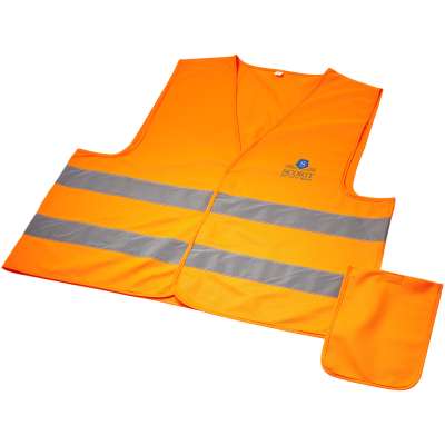 Gilet di sicurezza Watch-out in custodia per uso professionale - cod. P104010