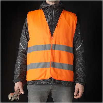 Gilet di sicurezza Watch-out in custodia per uso professionale - cod. P104010