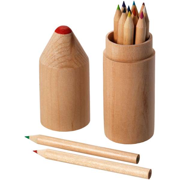 Set matite colorate da 12 pezzi Bossy - cod. P106021