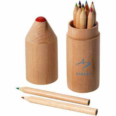 Set matite colorate da 12 pezzi Bossy - cod. P106021