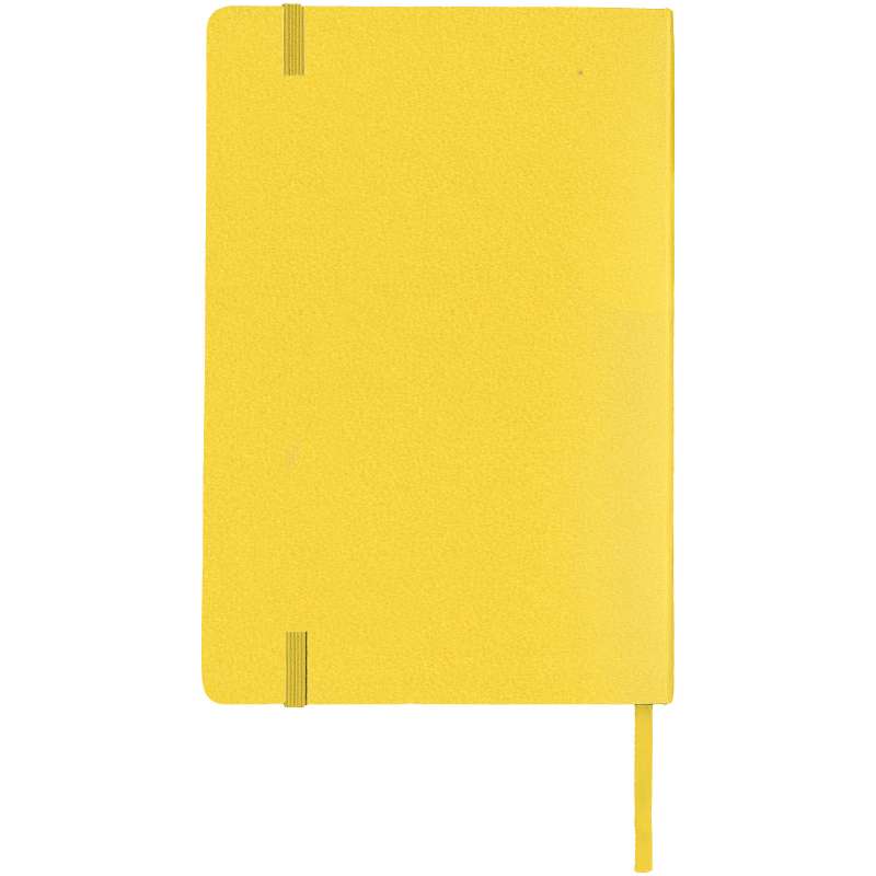 Blocco note A5 con 80 fogli a righe e chiusura ad elastico - cod. P106181