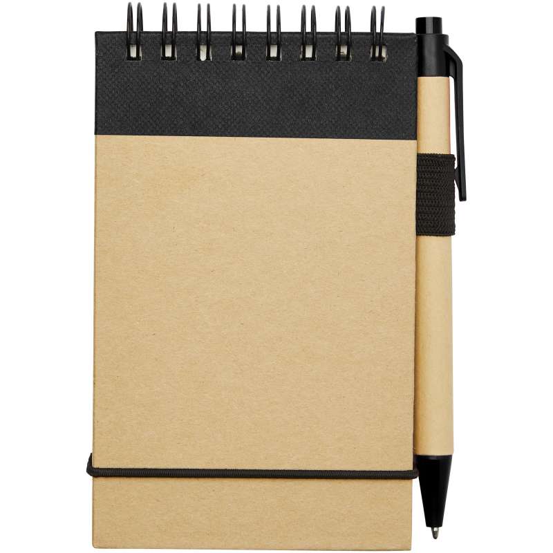 Taccuino riciclato da personalizzare formato A7 con penna - cod. P106269