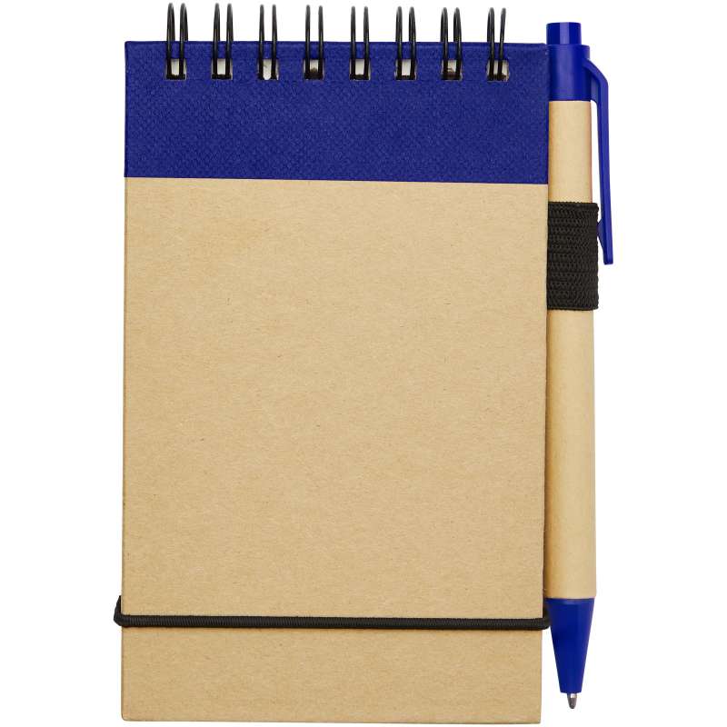 Taccuino riciclato da personalizzare formato A7 con penna - cod. P106269