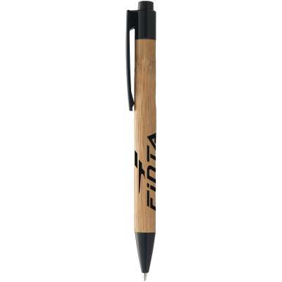 Penna a sfera in bambù Borneo (inchiostro nero) - cod. P106322
