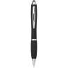 Penna a sfera con stylus e impugnatura nera Nash (inchiostro nero) - cod. P106392
