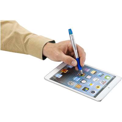 Penna a sfera con stylus ed evidenziatore Nash (inchiostro nero) - cod. P106581