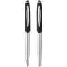 Set penna a sfera e penna roller con stylus Geneva (inchiostro blu) - cod. P106670