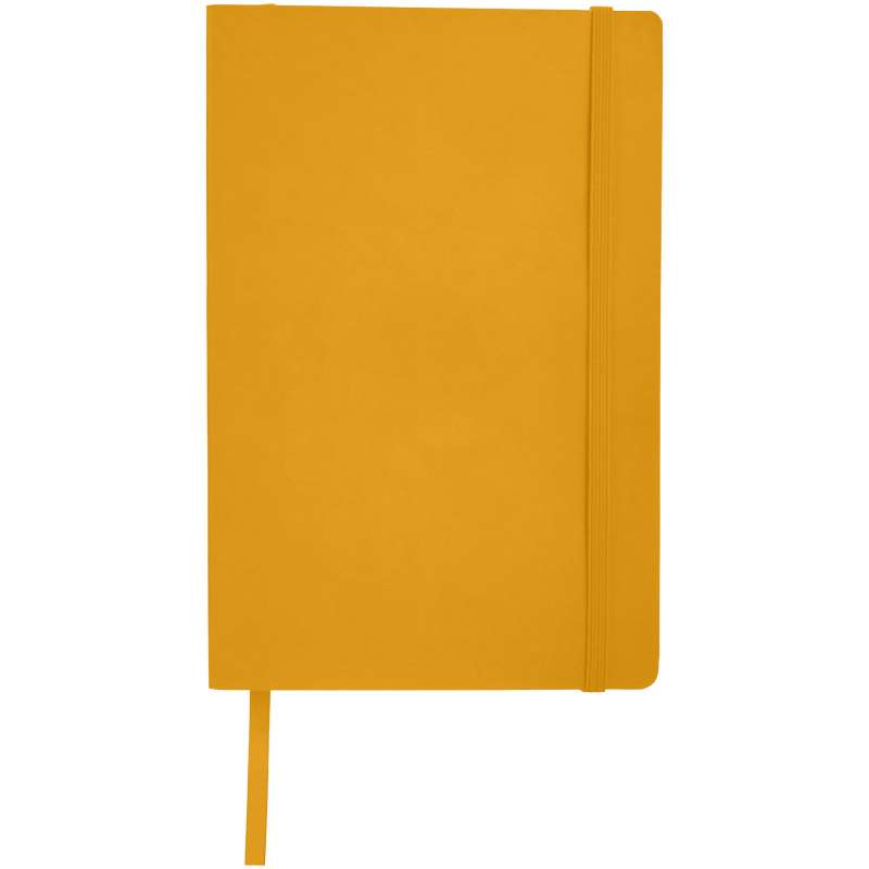 Blocco note da personalizzare con copertina morbida f.to A5 e pagine a righe - cod. P106830