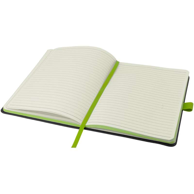 Blocco note A5 con 80 pagine color crema a righe - cod. P106907
