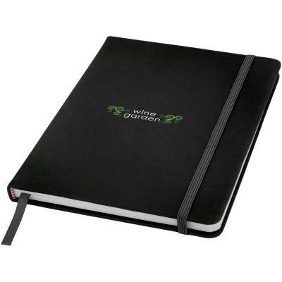 Notebook A5 con chiusura elastica da personalizzare Notebook A5 con chiusura elastica da personalizzare