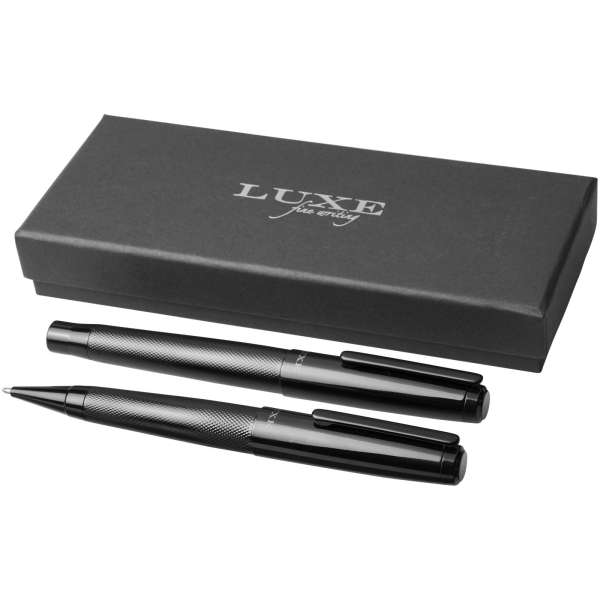 Set regalo con coppia di penne Gloss (inchiostro nero) - cod. P107248