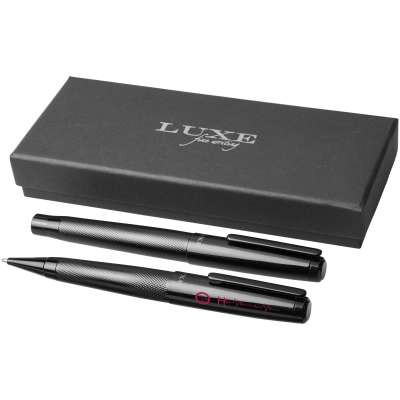 Set regalo con coppia di penne Gloss (inchiostro nero) - cod. P107248