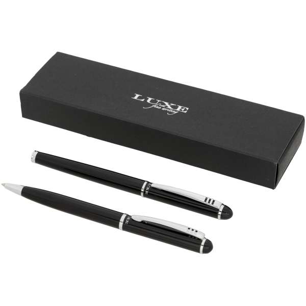 Set regalo con coppia di penne Andante (inchiostro nero) - cod. P107283