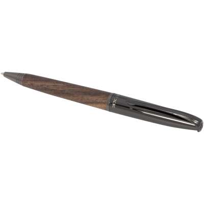 Penna a sfera con serbatoio in legno Loure (inchiostro nero) - cod. P107291