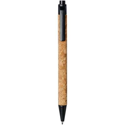 Penna a sfera in sughero e paglia di grano Midar (inchiostro nero) - cod. P107385