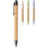 Penna a sfera in sughero e paglia di grano Midar (inchiostro nero) - cod. P107385
