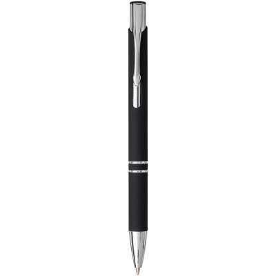 Penna a sfera a scatto Moneta soft touch (inchiostro nero) - cod. P107437 Penna a sfera a scatto Moneta soft touch (inchiostro nero) - cod. P107437