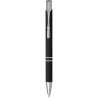 Penna a sfera a scatto Moneta soft touch (inchiostro nero) - cod. P107437