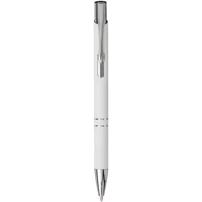 Penna a sfera a scatto Moneta soft touch (inchiostro nero) - cod. P107437 Penna a sfera a scatto Moneta soft touch (inchiostro nero) - cod. P107437