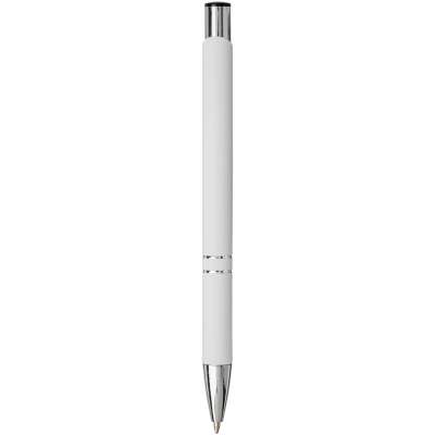 Penna a sfera a scatto Moneta soft touch (inchiostro nero) - cod. P107437 Penna a sfera a scatto Moneta soft touch (inchiostro nero) - cod. P107437