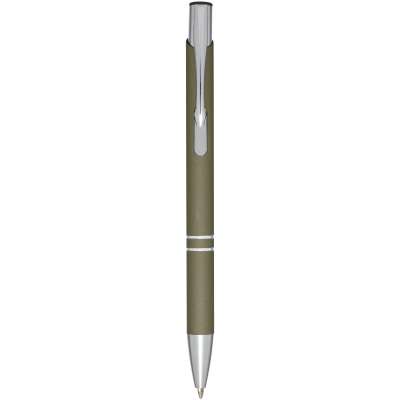 Penna a sfera a scatto Moneta soft touch (inchiostro nero) - cod. P107437 Penna a sfera a scatto Moneta soft touch (inchiostro nero) - cod. P107437