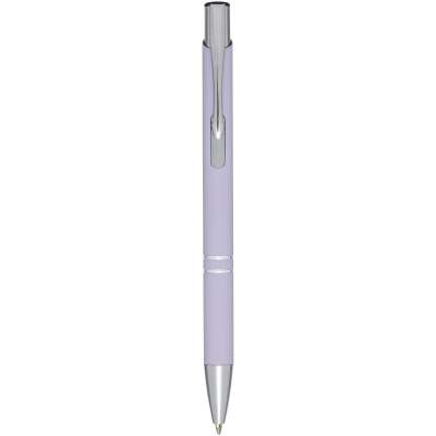 Penna a sfera a scatto Moneta soft touch (inchiostro nero) - cod. P107437 Penna a sfera a scatto Moneta soft touch (inchiostro nero) - cod. P107437