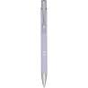 Penna a sfera a scatto Moneta soft touch (inchiostro nero) - cod. P107437