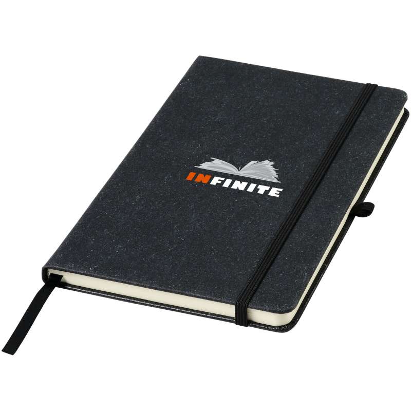 Taccuino in pelle da serigrafare con logo formato A5 - cod. P107575