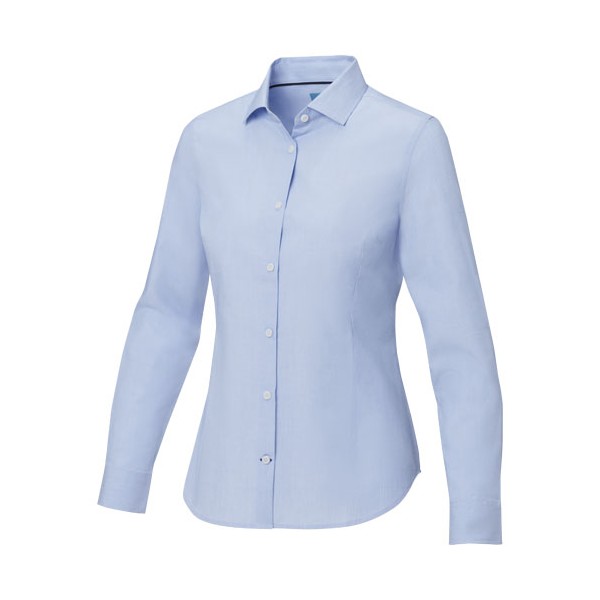 Camicia a maniche lunghe da donna in tessuto biologico Cuprite - cod. P37525