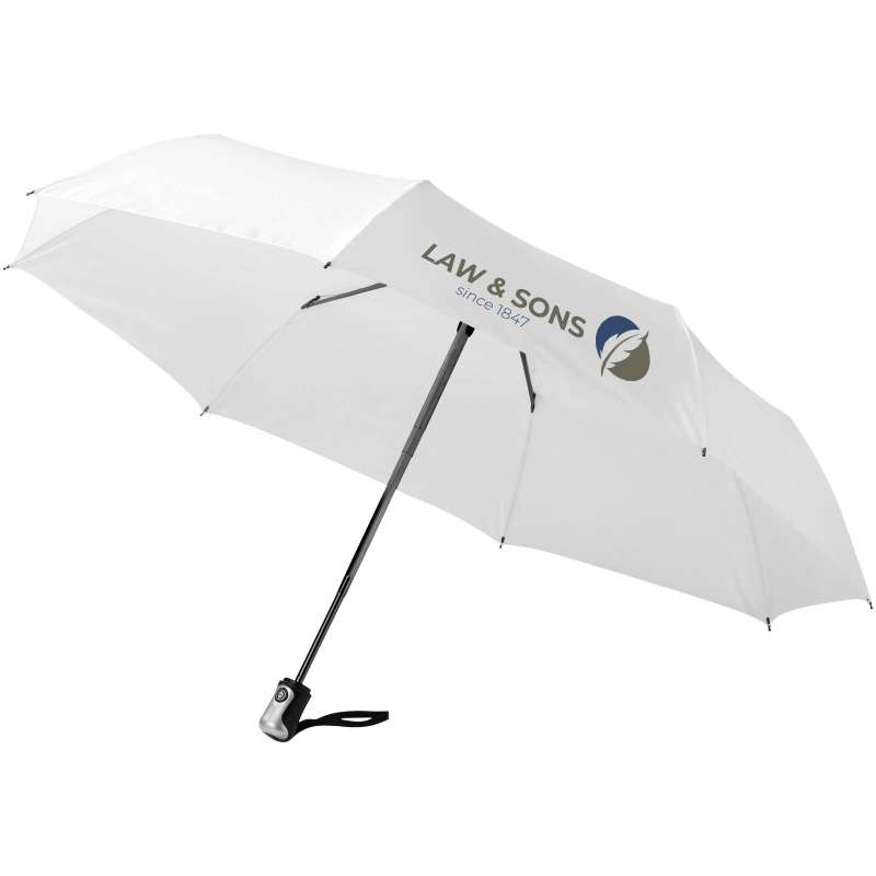 Ombrello pieghevole Alex da 21,5" con chiusura/apertura automatica - cod. P109016
