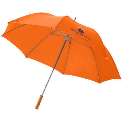 Ombrello golf Karl da 30'' con manico in legno - cod. P109018