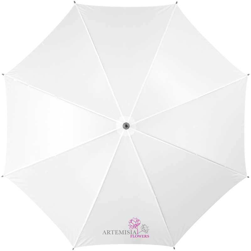 Ombrello Jova da 23" con manico e asta in legno - cod. P109068
