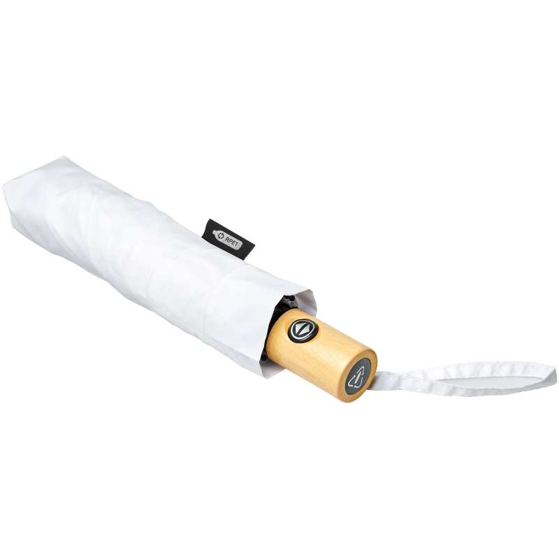 Ombrello pieghevole Bo da 21" ad apertura/chiusura automatica in PET riciclato - cod. P109143