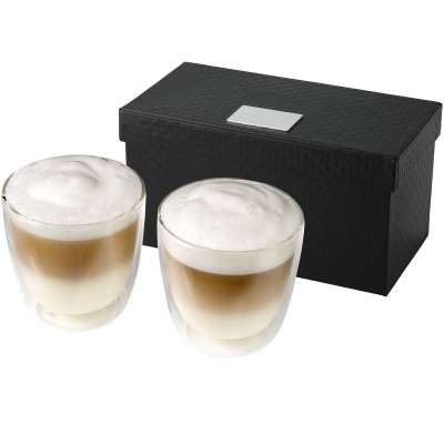 Set da 2 tazze in vetro per caffè Boda - cod. P112512