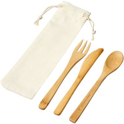 Set di posate Celuk in bambù - cod. P112995