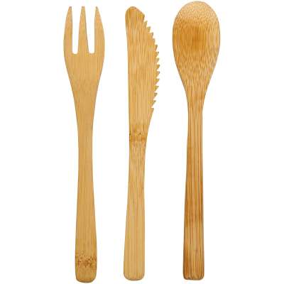 Set di posate Celuk in bambù - cod. P112995