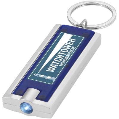 Portachiavi Castor con torcia a LED - cod. P118012