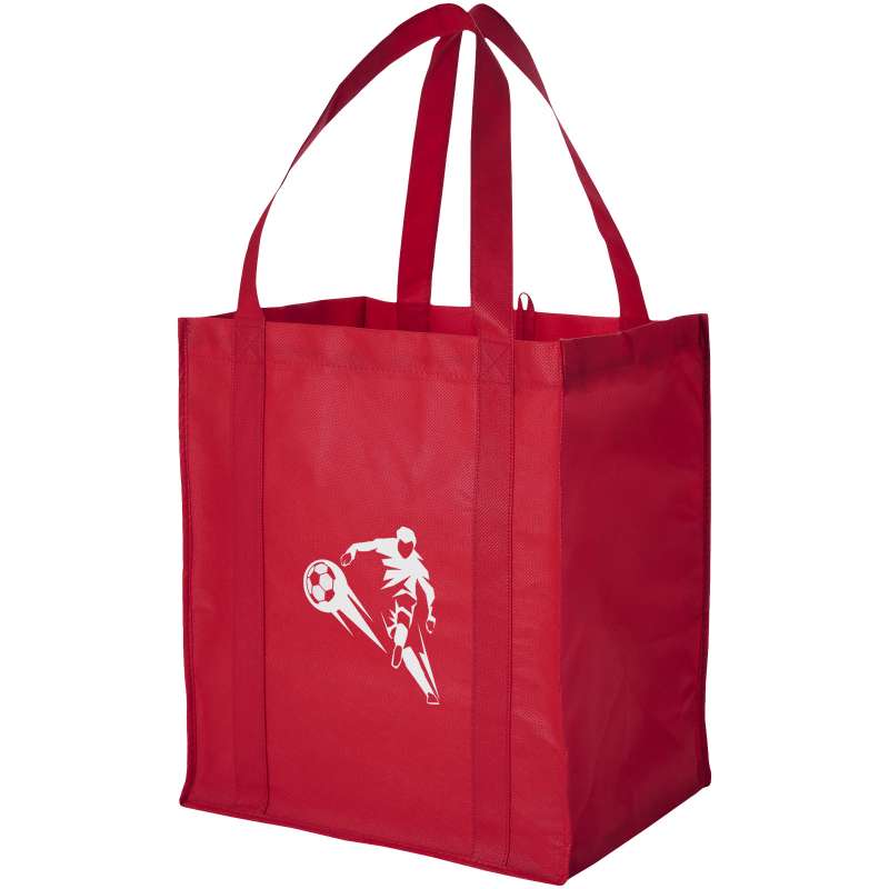 Shopper per la spesa in TNT da personalizzare f.to 33x36x25,5 cm. - cod. P119413