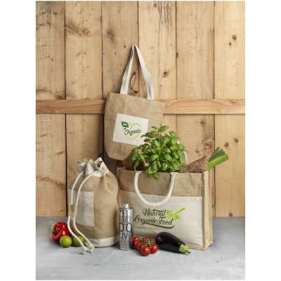 Shopper in juta Mumbay - 18L - cod. P119526